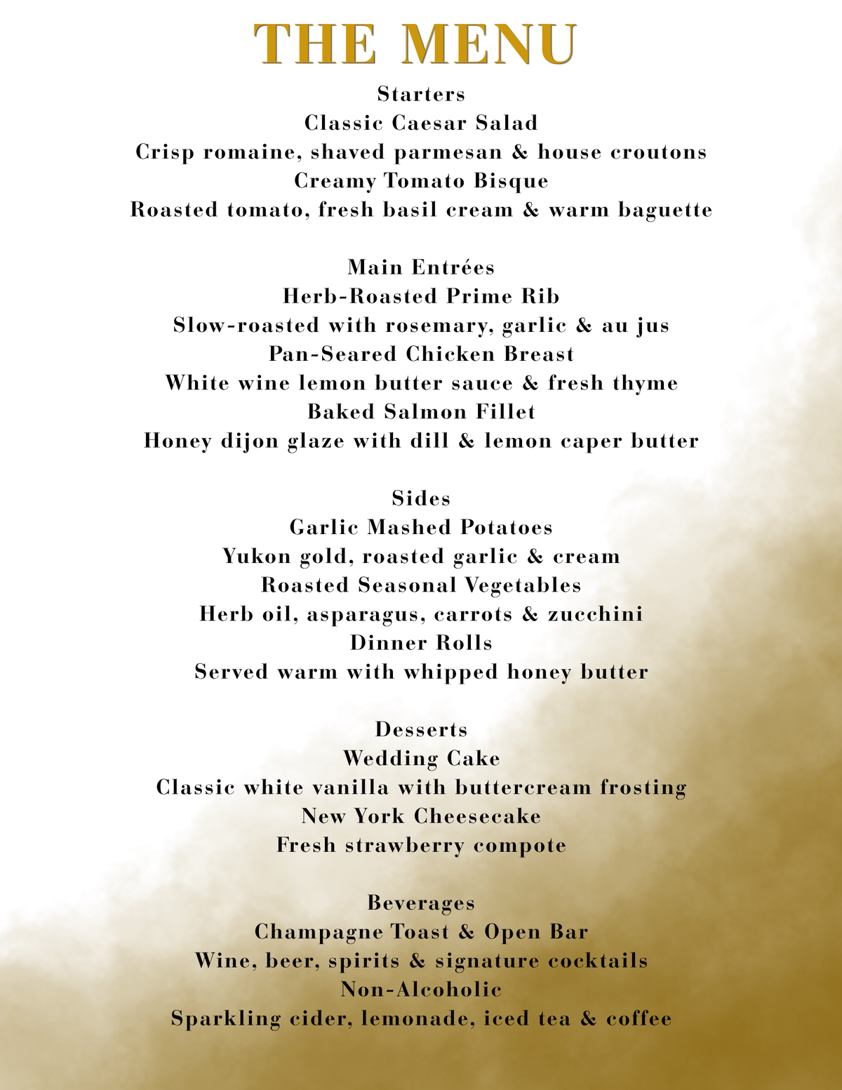 Modern Magazine-Style Wedding Program