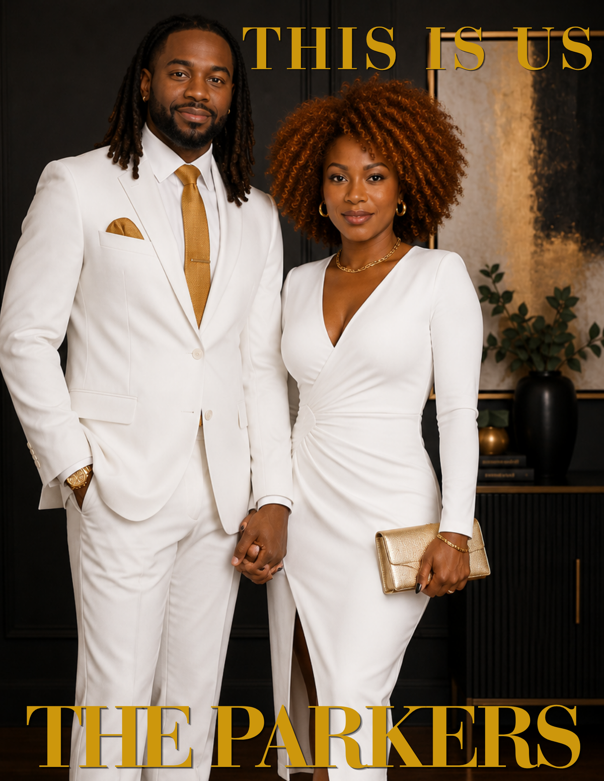 Modern Magazine-Style Wedding Program